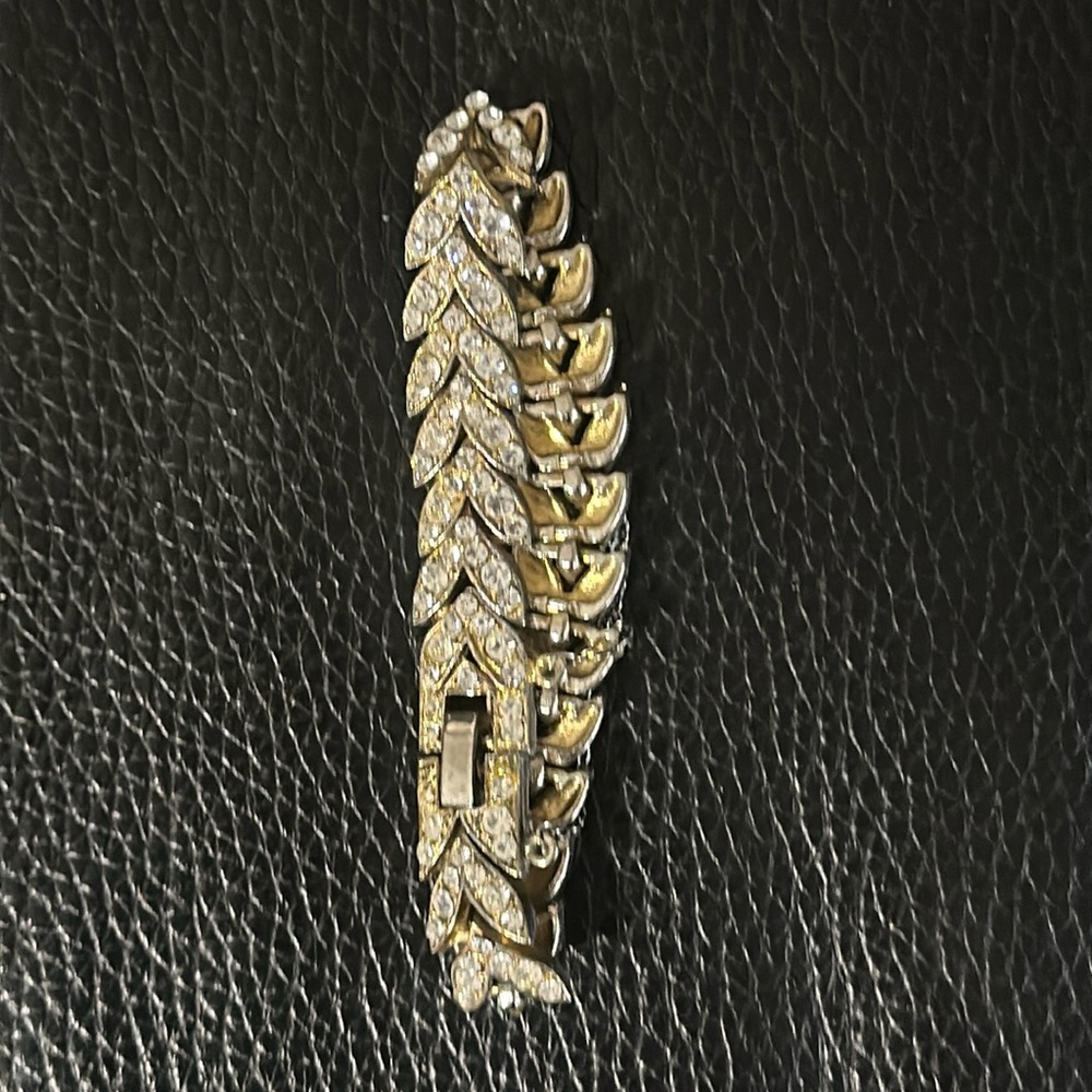 Gold Rhinestone Bracelet
